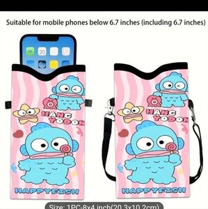Hangyodon Phone Crossbody Bag